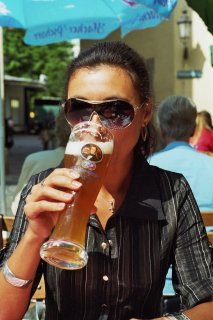 Muenchen Biergarten